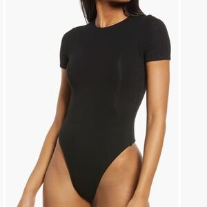 RE ONA Crewneck T-Shirt Thong Bodysuit
